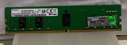 840755-091 850879-001 HP 8GB (1x8GB) Single Rank x8 DDR4